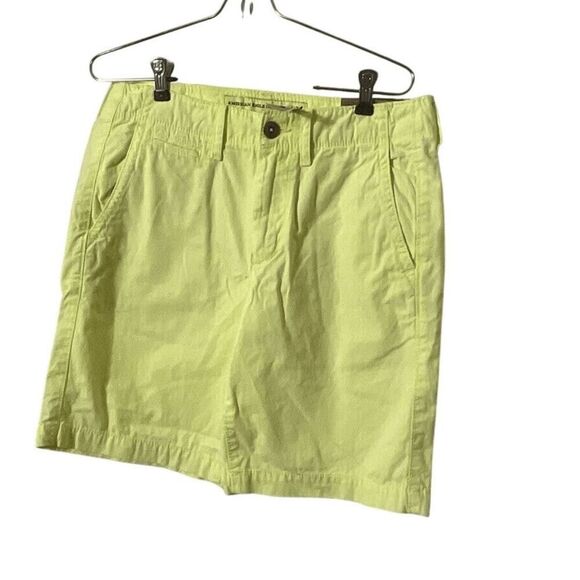 American Eagle shorts mens size 30 Bright Yellow‎ Neon Chino Prep NWTs - Picture 1 of 4